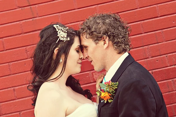 Wedding Couple on there wedding day — Stock Photo, Image