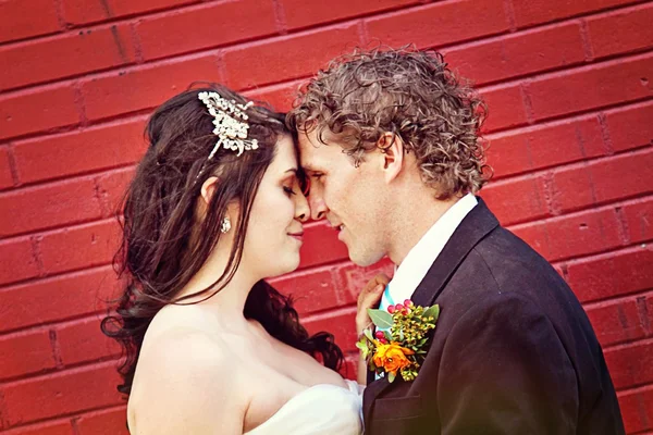 Wedding Couple on there wedding day — Stock Photo, Image