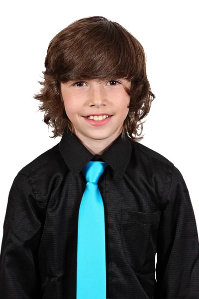 Little boy posing for camera — Stock Photo, Image