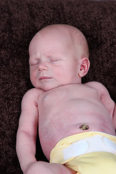 Newborn baby boy posing — Stock Photo, Image