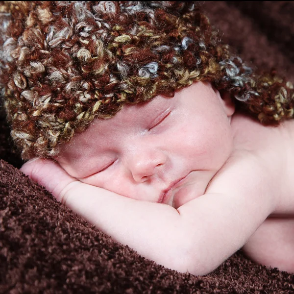 Newborn baby boy posing — Stock Photo, Image