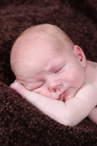 Neugeborener Junge posiert — Stockfoto