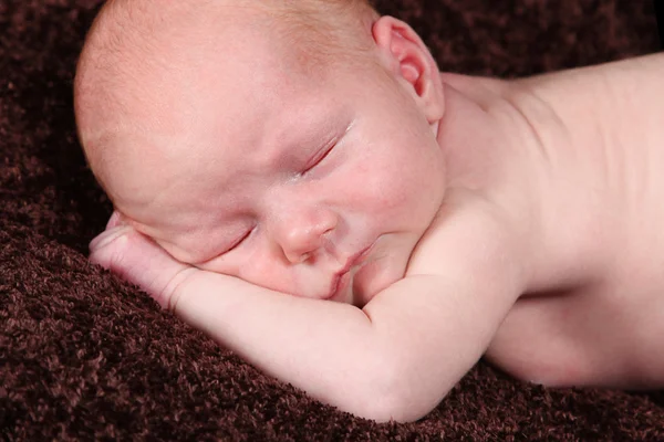 Newborn baby boy posing — Stock Photo, Image