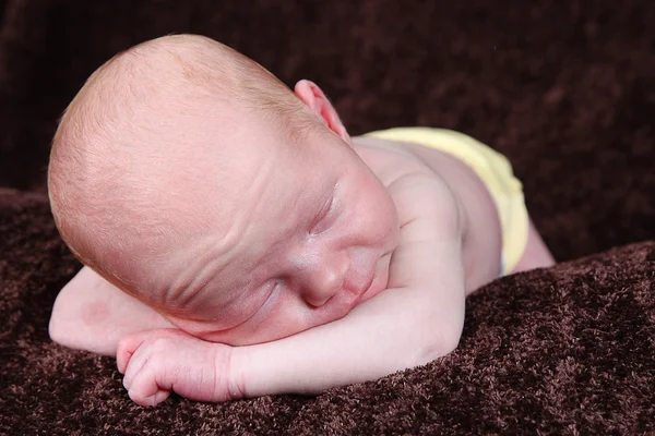 Newborn baby boy posing — Stock Photo, Image