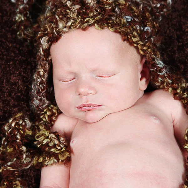 Newborn baby boy posing — Stock Photo, Image