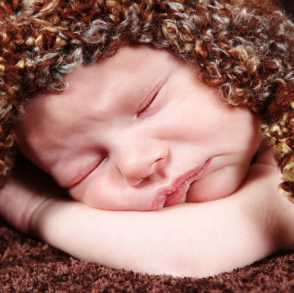 Newborn baby boy posing — Stock Photo, Image