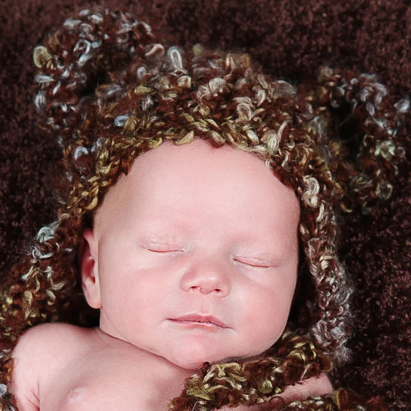 Newborn baby boy posing — Stock Photo, Image