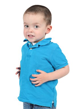 kamera için poz erkek bebek