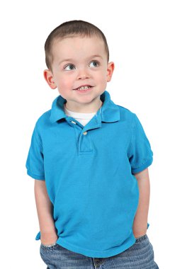 kamera için poz erkek bebek