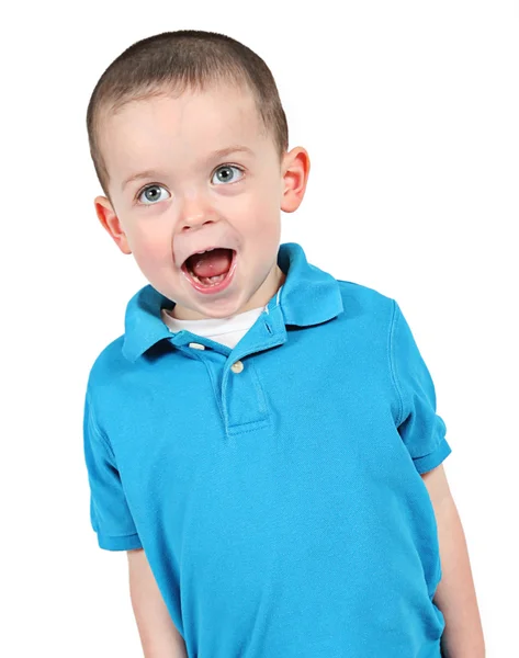 Lindo niño posando — Foto de Stock