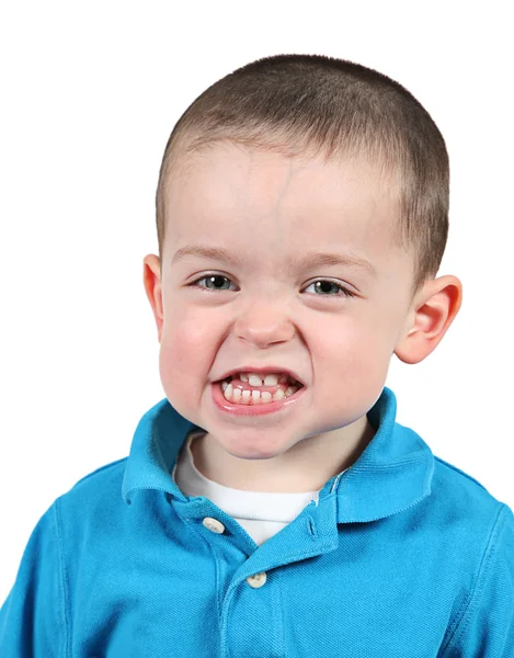 Menino posando para câmera — Fotografia de Stock