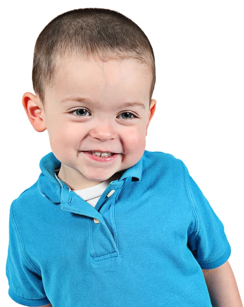 Niño posando para la cámara — Foto de Stock