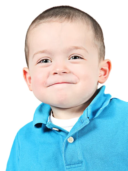 Baby boy posing for camera — Stock Photo, Image