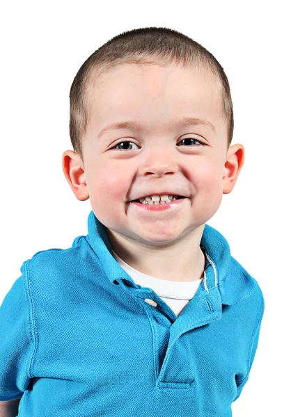 Baby boy posing for camera — Stock Photo, Image