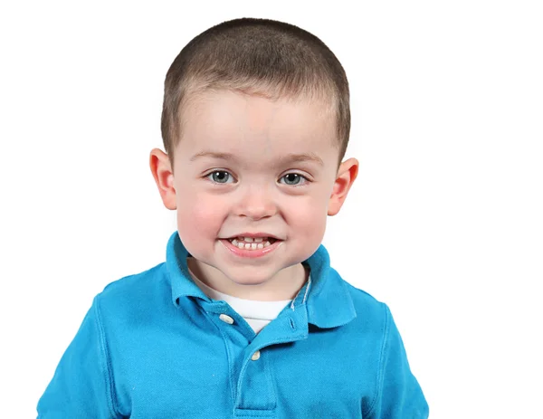 Menino posando para câmera — Fotografia de Stock