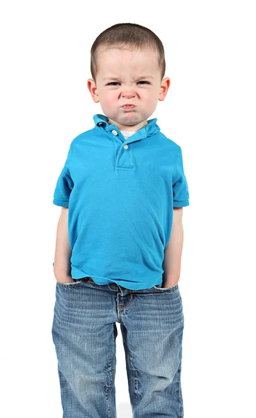 Baby boy posing for camera — Stock Photo, Image