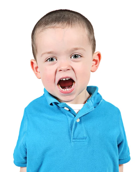 Baby boy posing for camera — Stock Photo, Image