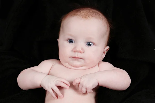 Adorable little baby girl — Stock Photo, Image