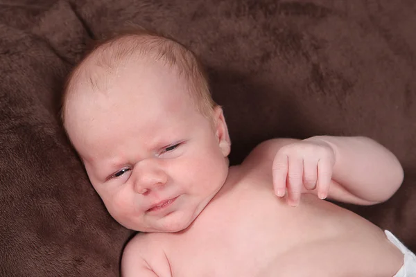 Little boy awake — Stock Photo, Image