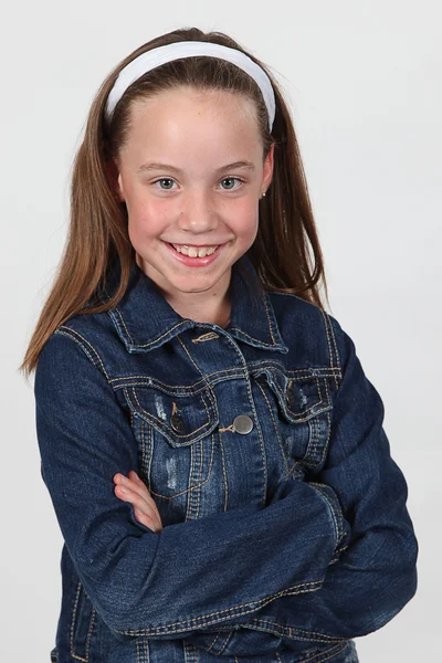 Beautiful Little Girl Posing — Stock Photo, Image