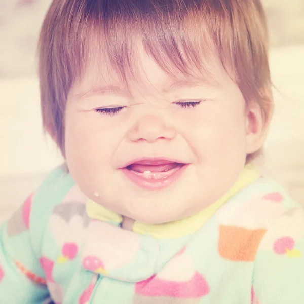 Adorable baby girl — Stock Photo, Image