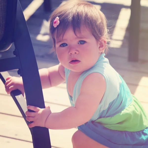 Zoete babymeisje — Stockfoto