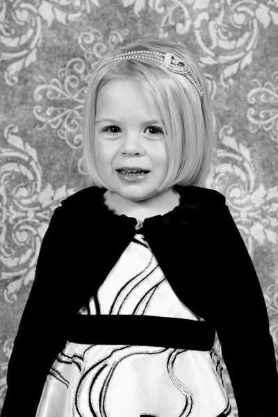 Beautiful Little Girl Posing in Studio — Stock Photo, Image