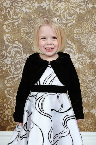 Beautiful Little Girl Posing in Studio — Stock Photo, Image