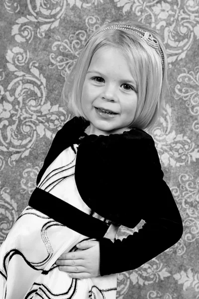 Beautiful Little Girl Posing in Studio — Stock Photo, Image