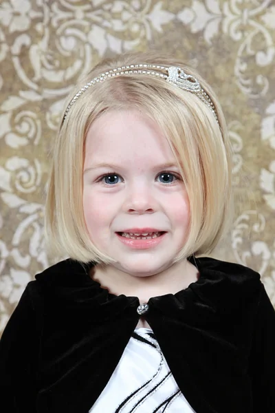 Beautiful Little Girl Posing in Studio — Stock Photo, Image