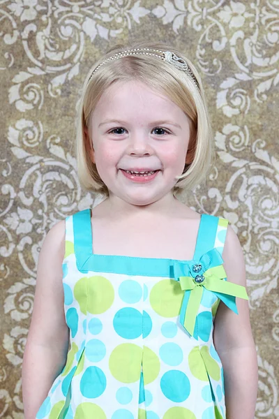 Beautiful Little Girl Posing in Studio — Stock Photo, Image