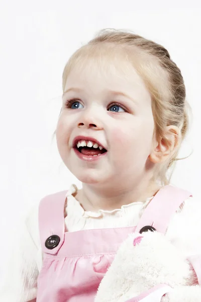 Adorable little girl smiling — Stock Photo, Image