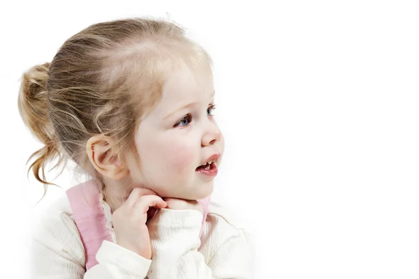 Adorable niña sonriendo — Foto de Stock