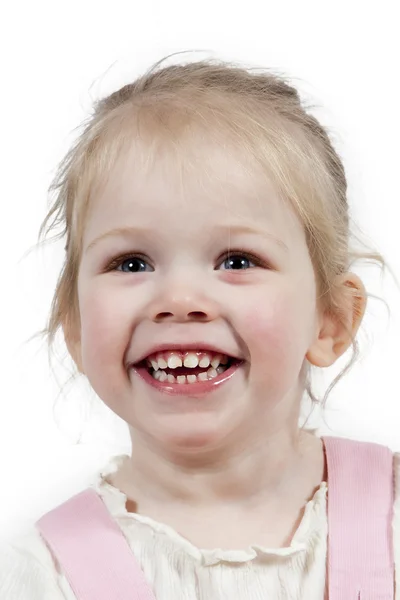 Adorable niña sonriendo — Foto de Stock