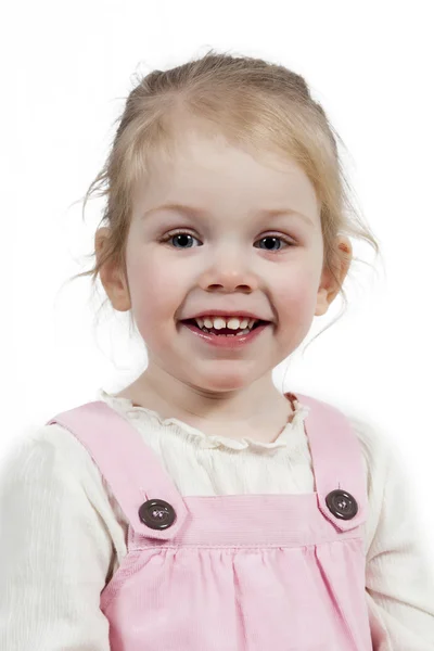 Adorable niña sonriendo — Foto de Stock