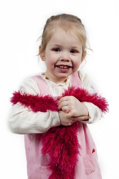 Adorable little girl smiling — Stock Photo, Image