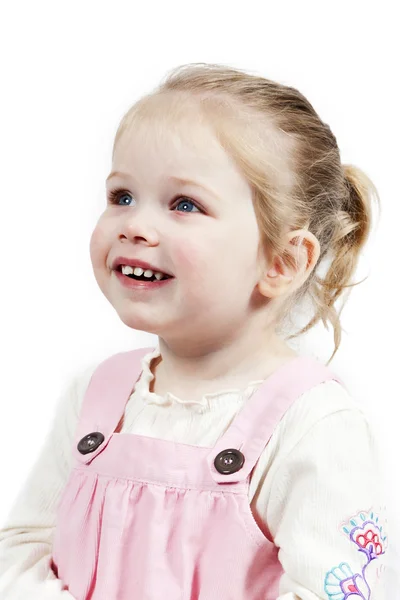 Adorable little girl smiling Royalty Free Stock Photos