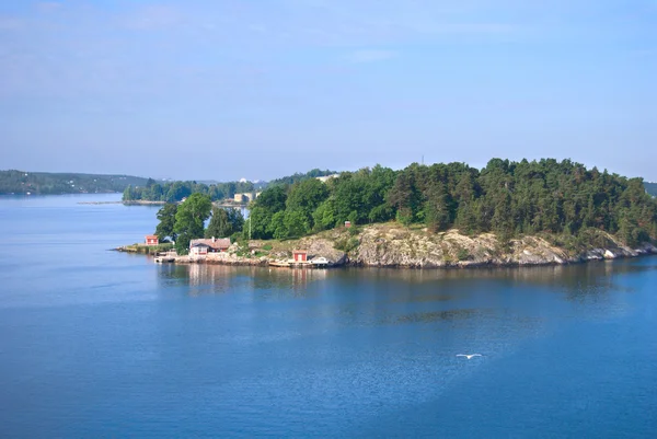 Lonely island in Stockholm Archipelago — Stock Photo, Image