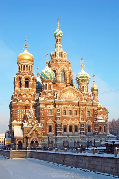 The Cathedral of Our Savior on the Spilt Blood — Stock Photo, Image