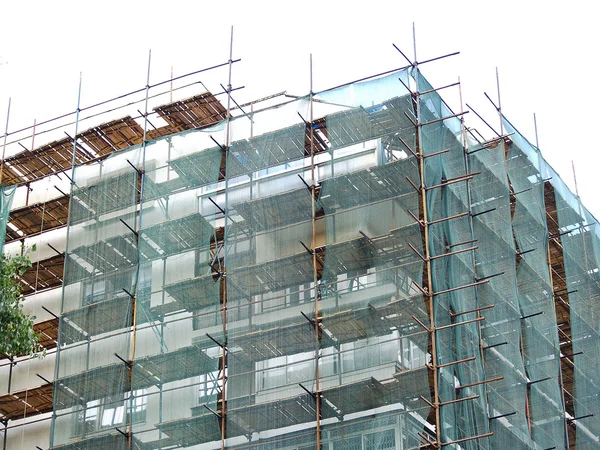 Scaffold on the construction site — Stock Photo, Image