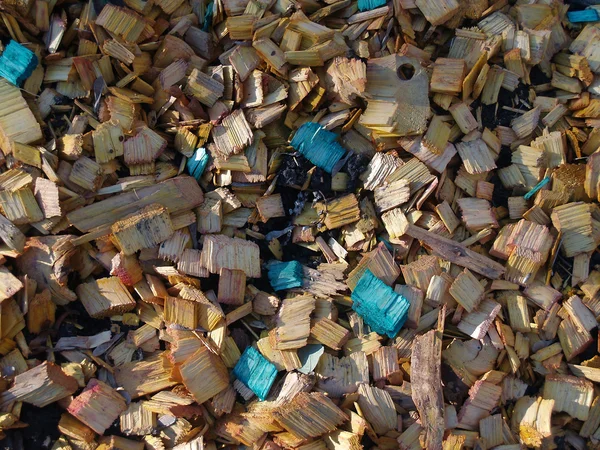 Wood chips — Stock Photo, Image