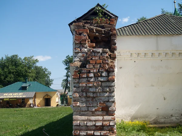 Coluna de tijolo — Fotografia de Stock