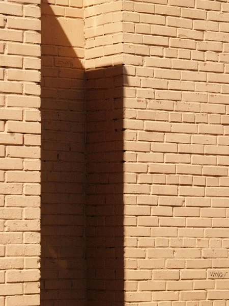 Ombra su una parete — Foto Stock