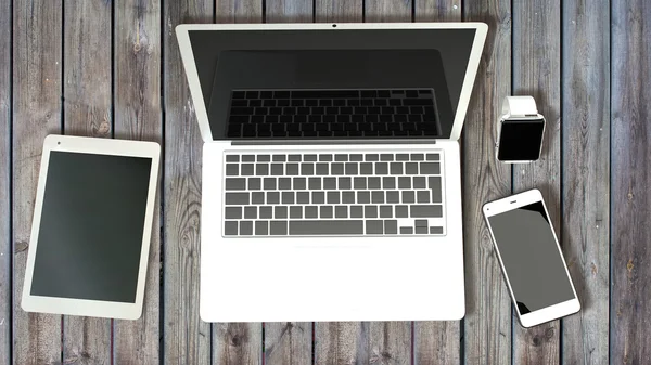 Bir tasarımcının yaratıcı çalışma alanı'nın modern tasarım konsepti