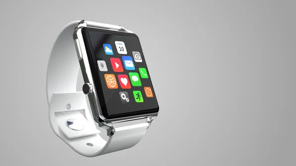 Akıllı saat beyazda izole