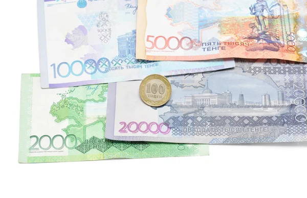 Pengar Kazakhstan Tenge. — Stockfoto