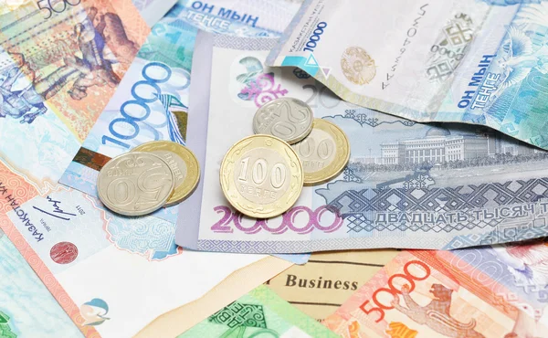 Money.International verksamhet. — Stockfoto