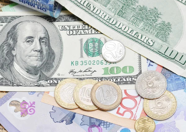 Geld. Internationale zaken. — Stockfoto