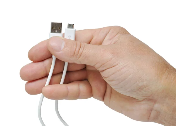 USB kablosu — Stok fotoğraf