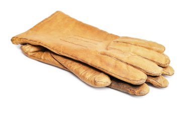 eski deri eldiven